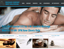 Tablet Screenshot of massagecoweho.com
